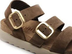 Yokono TUNES 127 Marron Sandales à Talons Femme