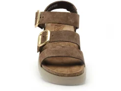 Yokono TUNES 127 Marron Sandales à Talons Femme