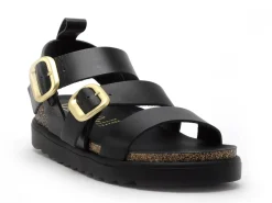 Yokono TUNES 127 Noir Sandales à Talons Femme