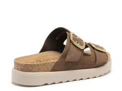 Yokono TUNEZ 130 Marron Mules et Sabots Plats Femme