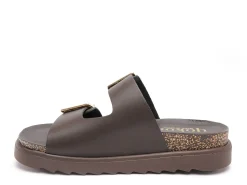 Yokono TUNEZ 262 Marron Sandales Plates Femme