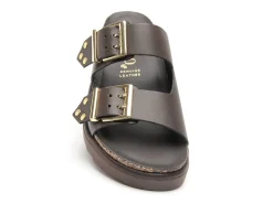 Yokono TUNEZ 262 Marron Sandales Plates Femme