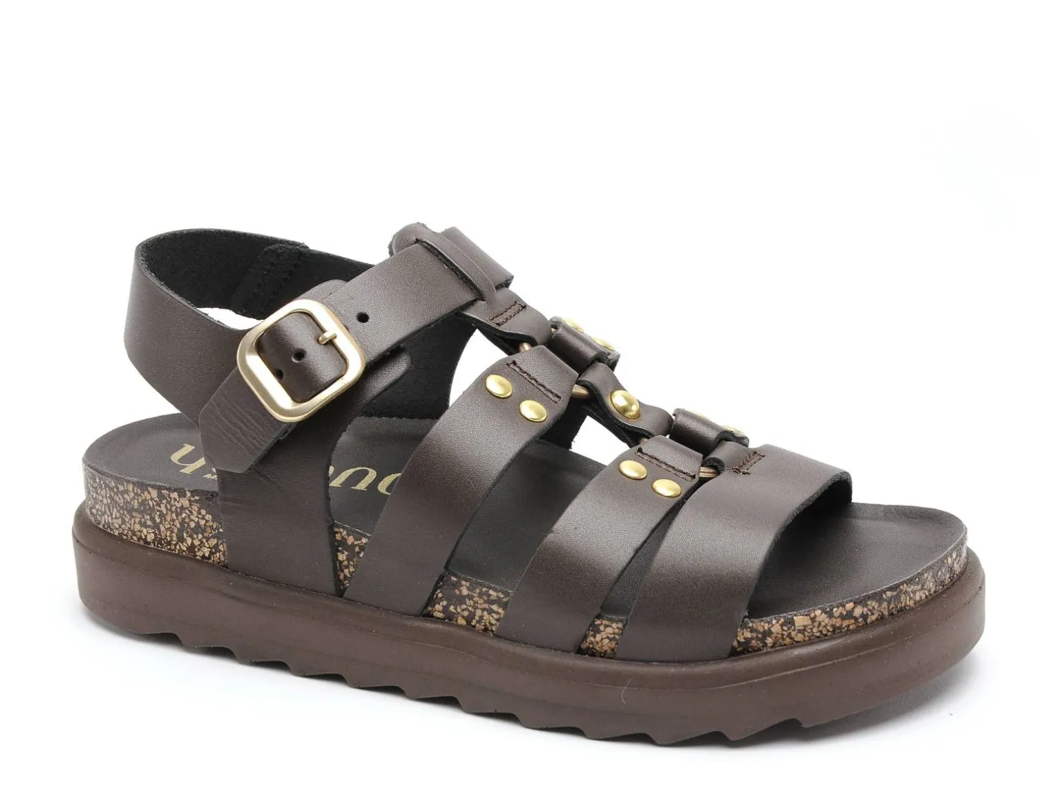 Yokono TUNEZ 255 Marron Sandales Plates Femme