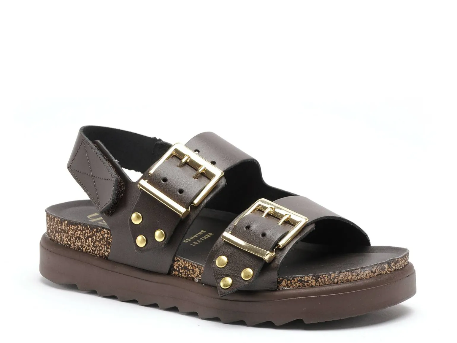 Yokono TUNEZ 261 Marron Sandales Plates Femme