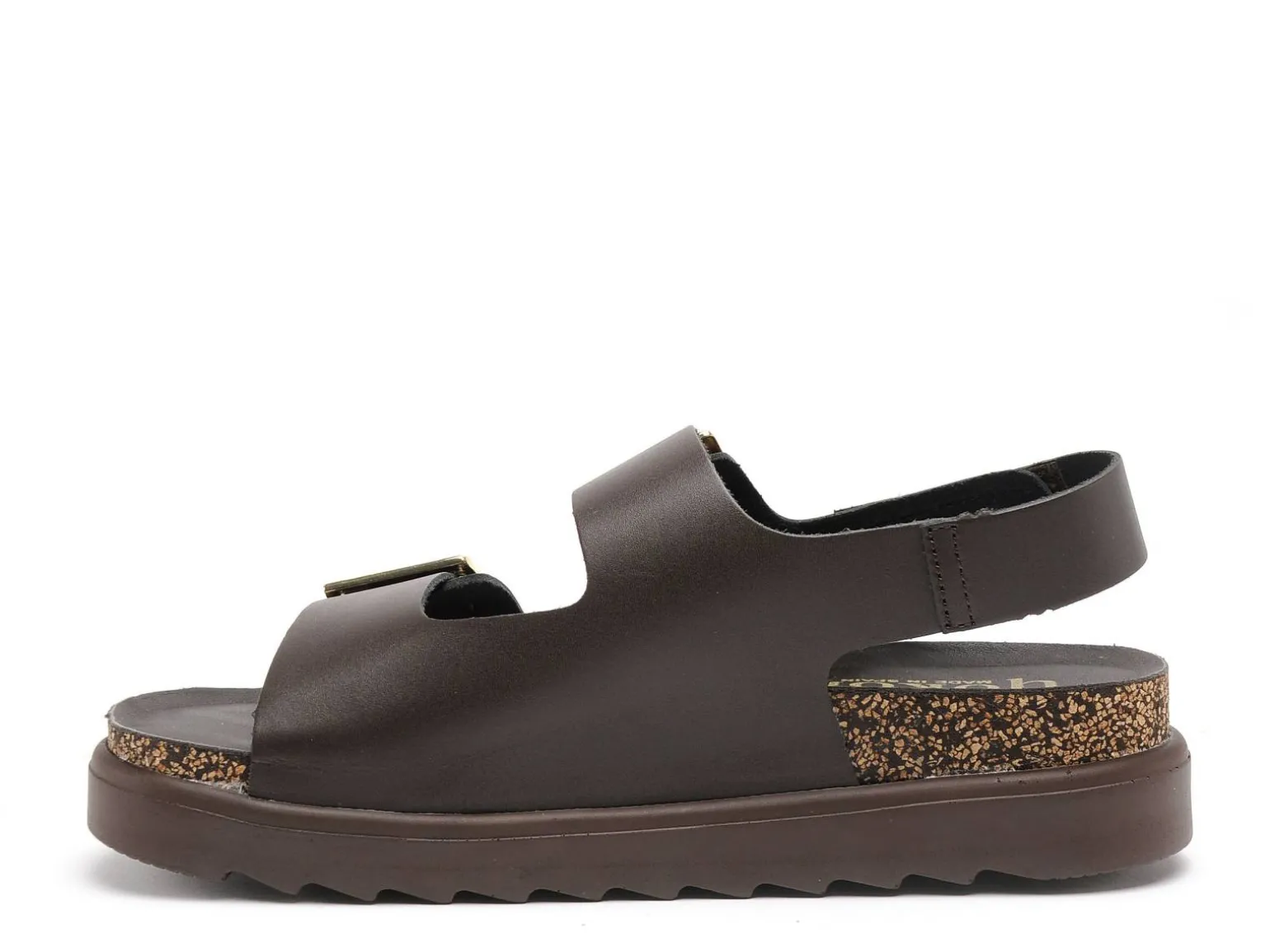 Yokono TUNEZ 261 Marron Sandales Plates Femme