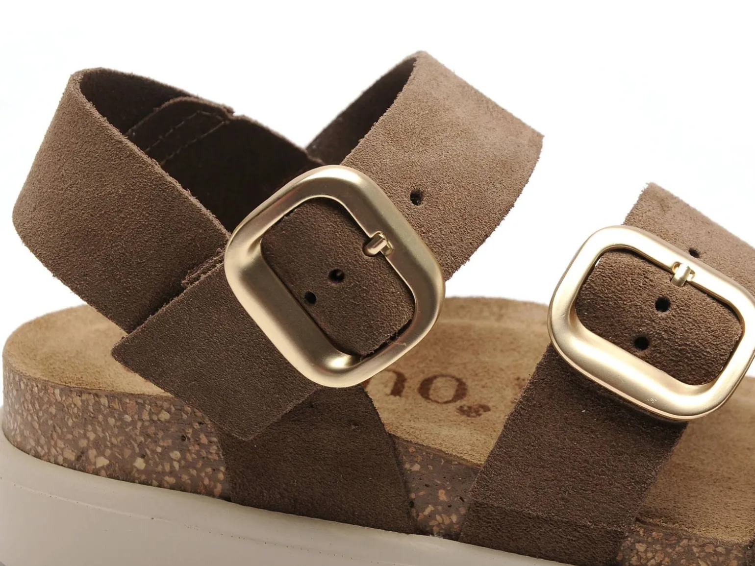 Yokono TUNEZ 127 Marron Sandales Plates Femme