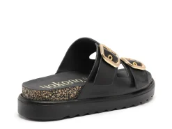 Yokono TUNEZ 130 Noir Mules et Sabots Plats Femme