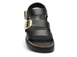 Yokono TUNEZ 127 Noir Sandales Plates Femme