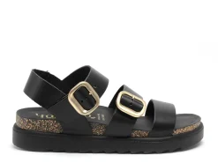 Yokono TUNEZ 127 Noir Sandales Plates Femme